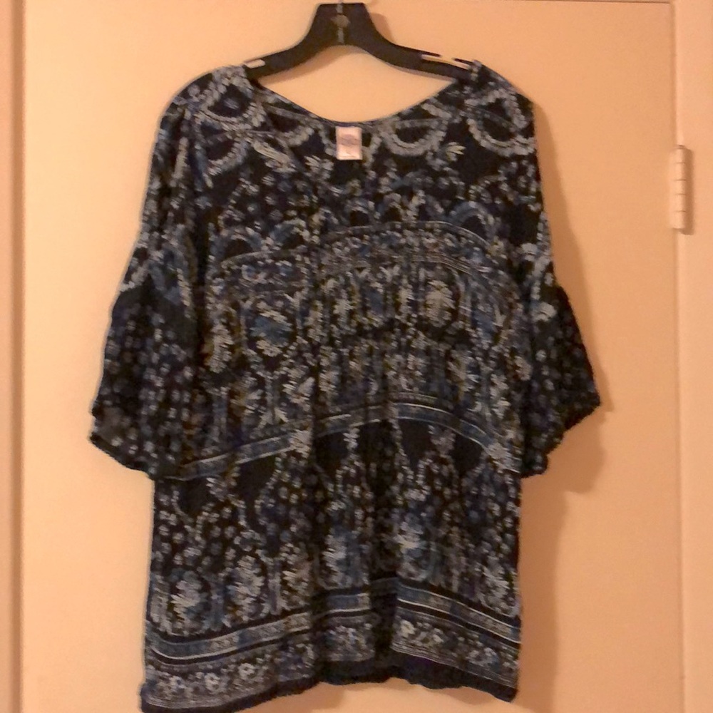 Bila cold shoulder blouse